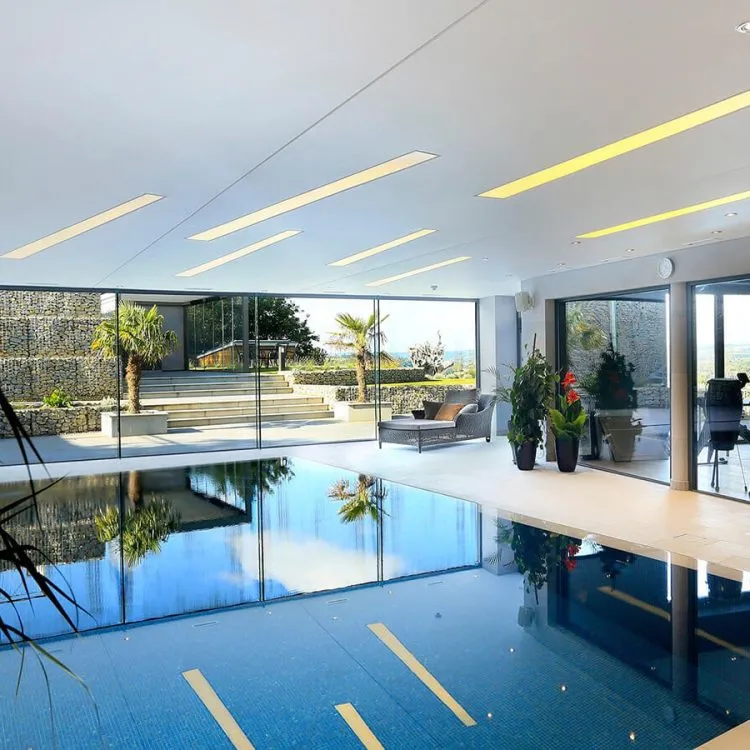 A modern luxury indoor Falcon Pool